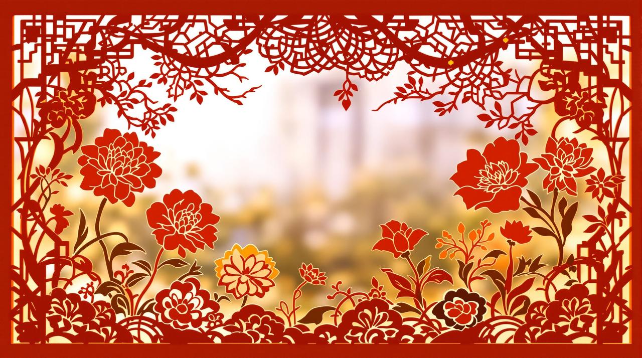 剪纸窗花：一张红纸剪出千年祝福